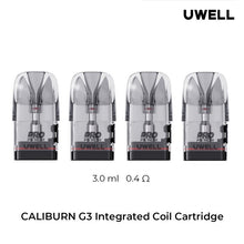 Laden Sie das Bild in den Galerie-Viewer, Uwell Caliburn G3 Pods 4pk
