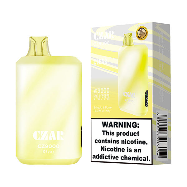 Clear - CZAR CZ9000 - 8500 potahů vape