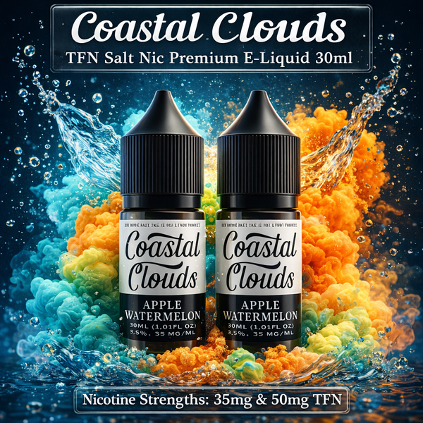 Coastal Clouds TFN Salt Nic Premium E-Liquid 30ml - Dostawcy