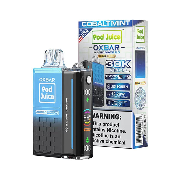 OXBAR x Pod Juice 30K Magické bludisko 2