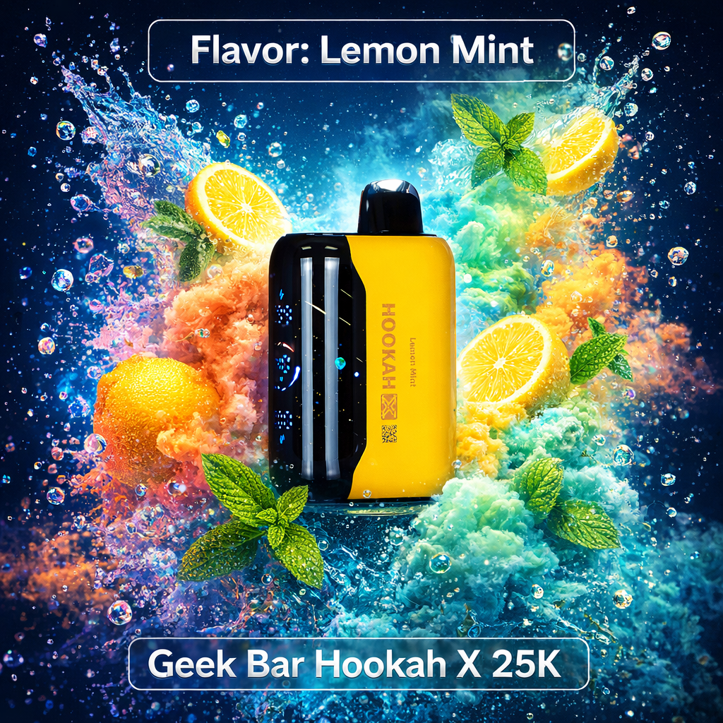 Lataa kuva gallerian katseluohjelmaan, Geek Bar Hookah X 25K
