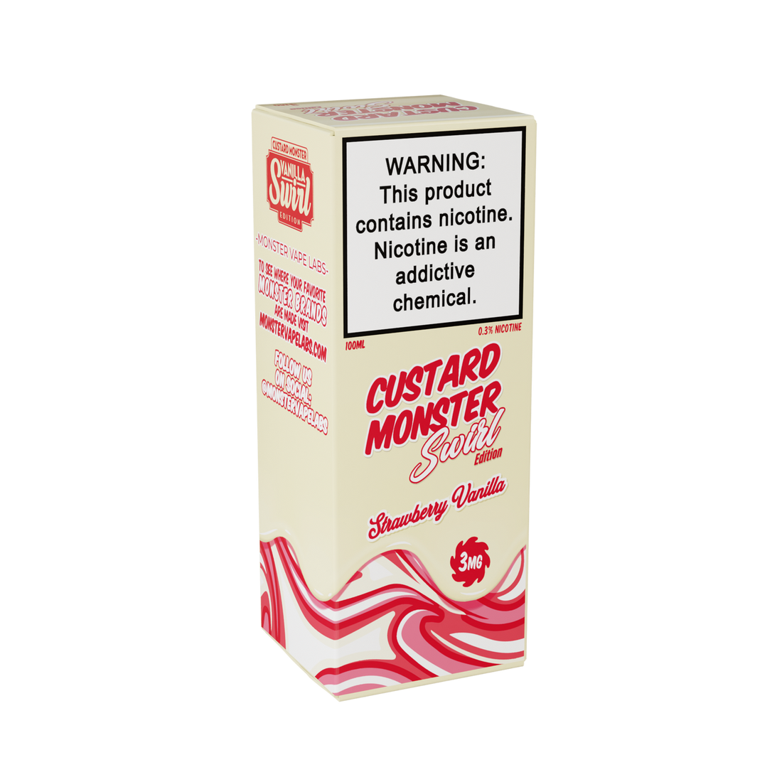Load image into Gallery viewer, Custard Monster Swirl Premium E-Liquid 100ml
