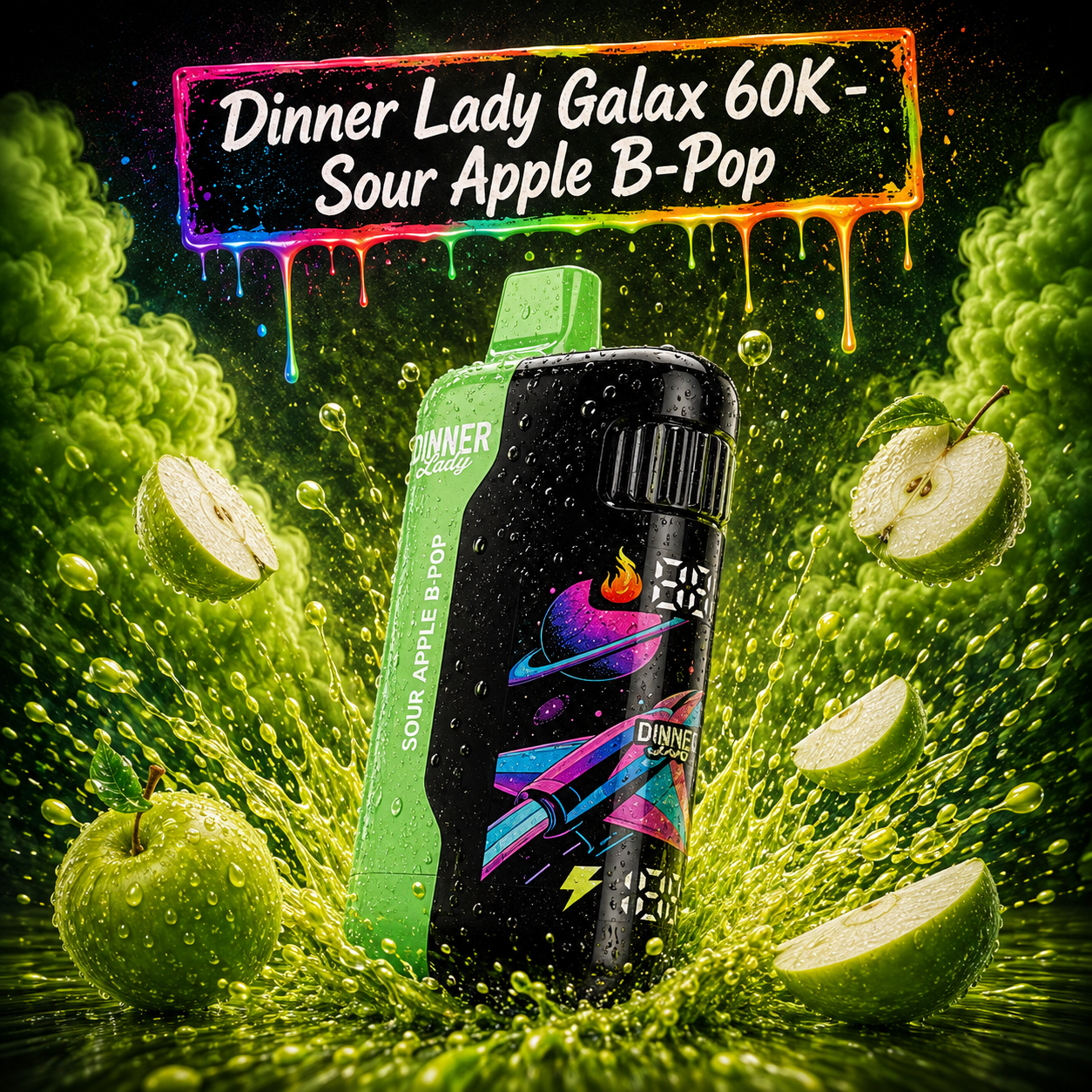 Dinner Lady Galax 60K - Sour Apple B-Pop