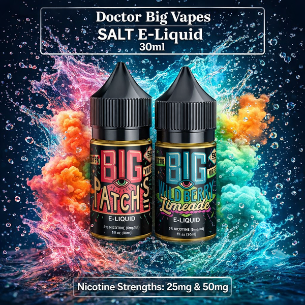 Doctor Big Vapes SALT E-Liquid 30ml - Dostawcy