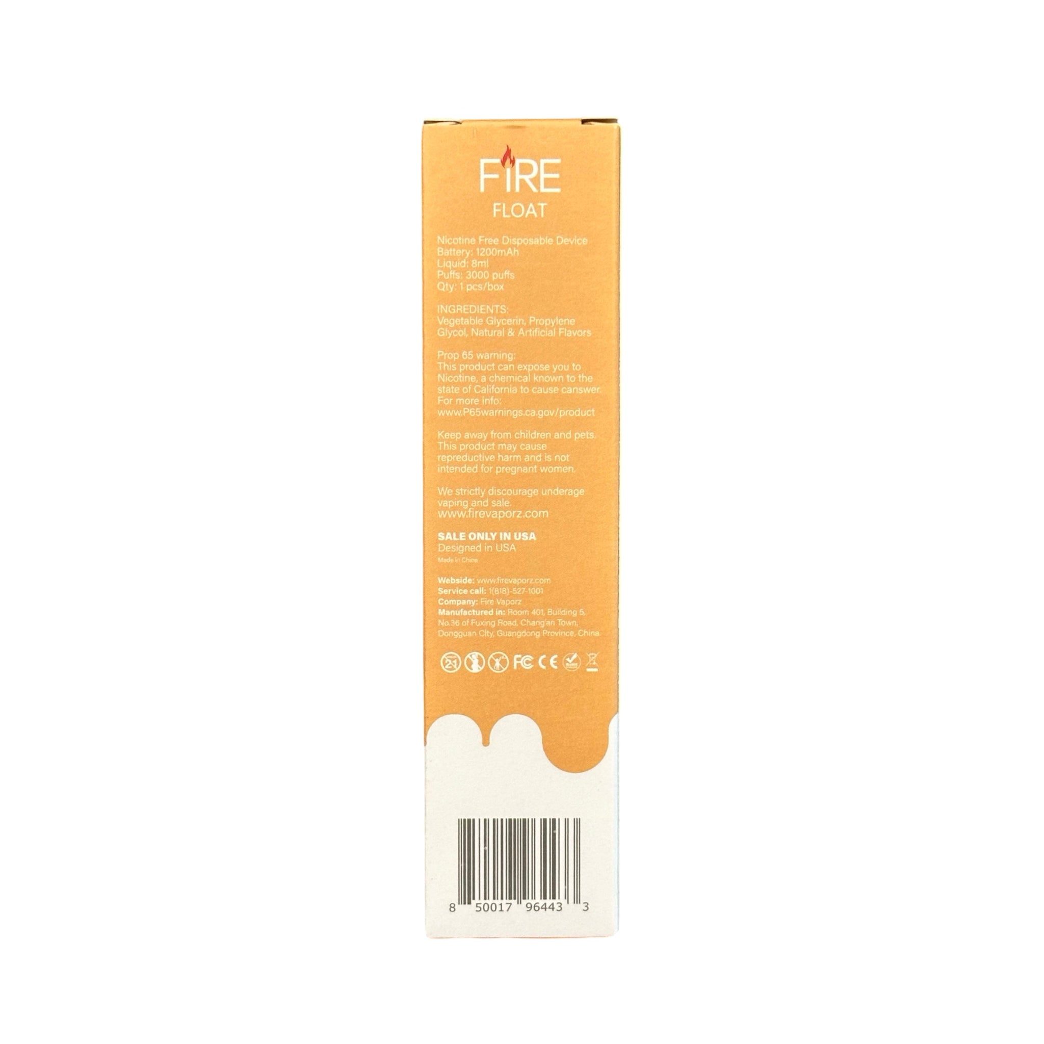 float vape battery Honeydew Freeze - Fire Float 3000