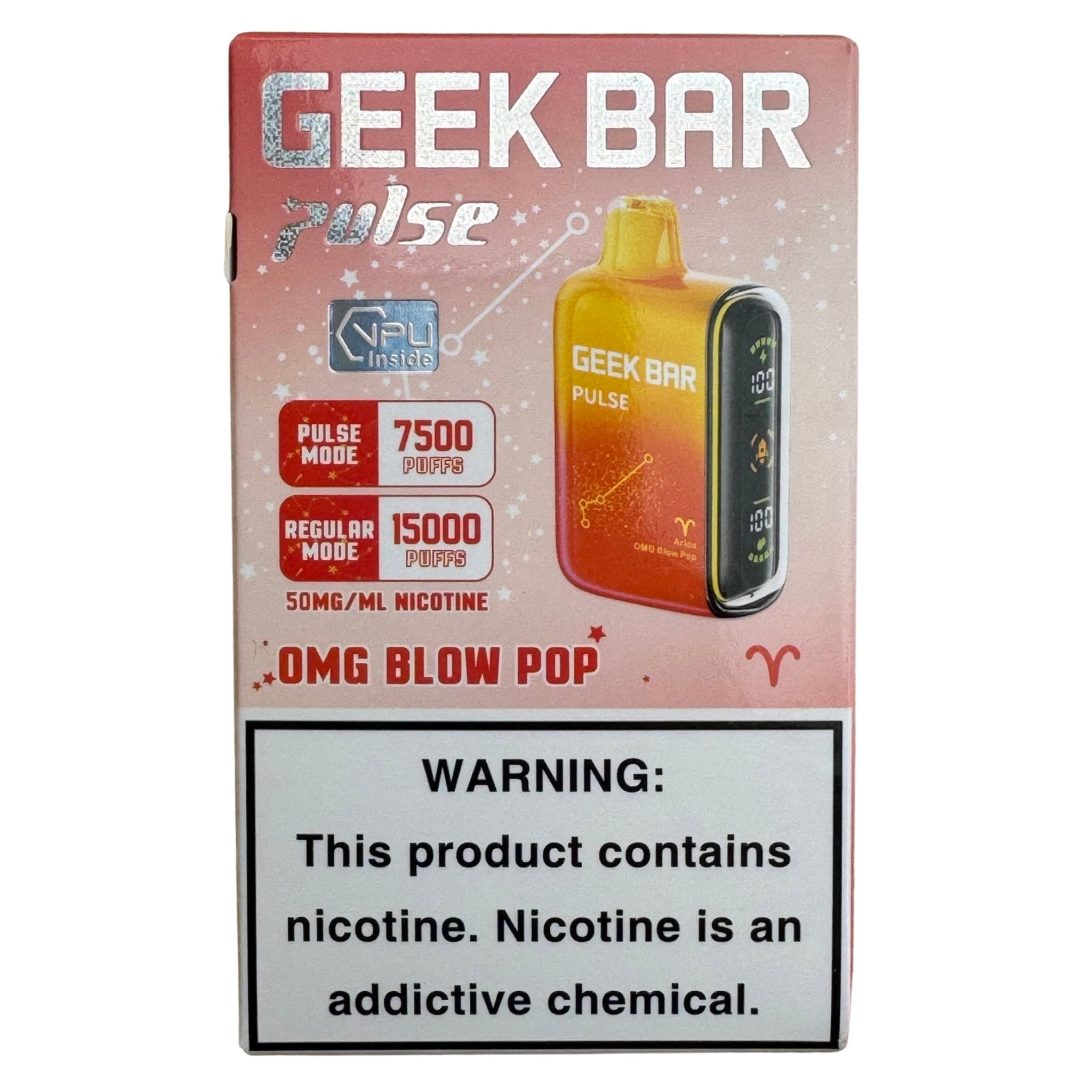 What Flavor Is Geek Bar Omg B Pop OMG B. Pop - Geek Bar Pulse 15000 Aries What Flavor Is Geek Bar Omg B Pop OMG B. Pop - Geek Bar Pulse 15000 Aries