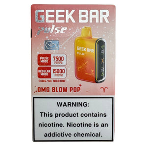 Geek Bar Omg Blow Pop OMG B. Pop - Geek Bar Pulse 15000 | Vapovac Zariadenie Geek Bar Omg Bpop Geek Bar Flavor List Australia Geek Bar Omg Blow Pop OMG B. Pop - Geek Bar Pulse 15000 | Vapovac Zariadenie Geek Bar Omg Bpop Geek Bar Flavor List Australia