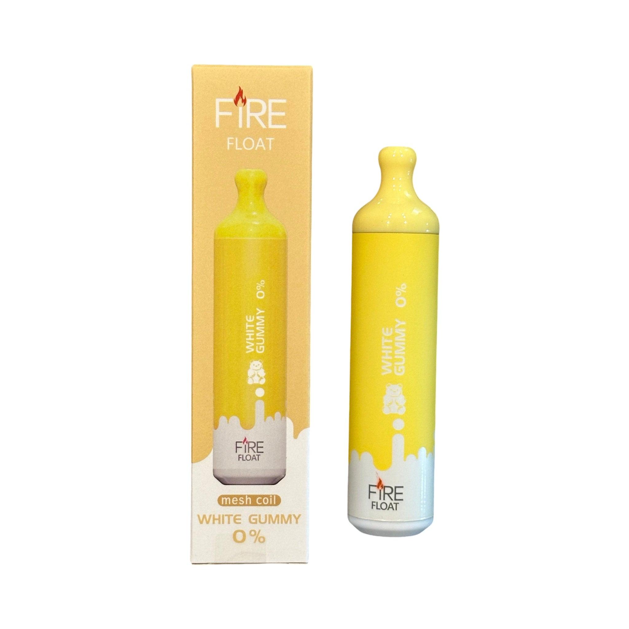 White Gummy - Fire Float 3000 - Zero Nicotine Vape White Gummy - Fire Float 3000 - Zero Nicotine Vape