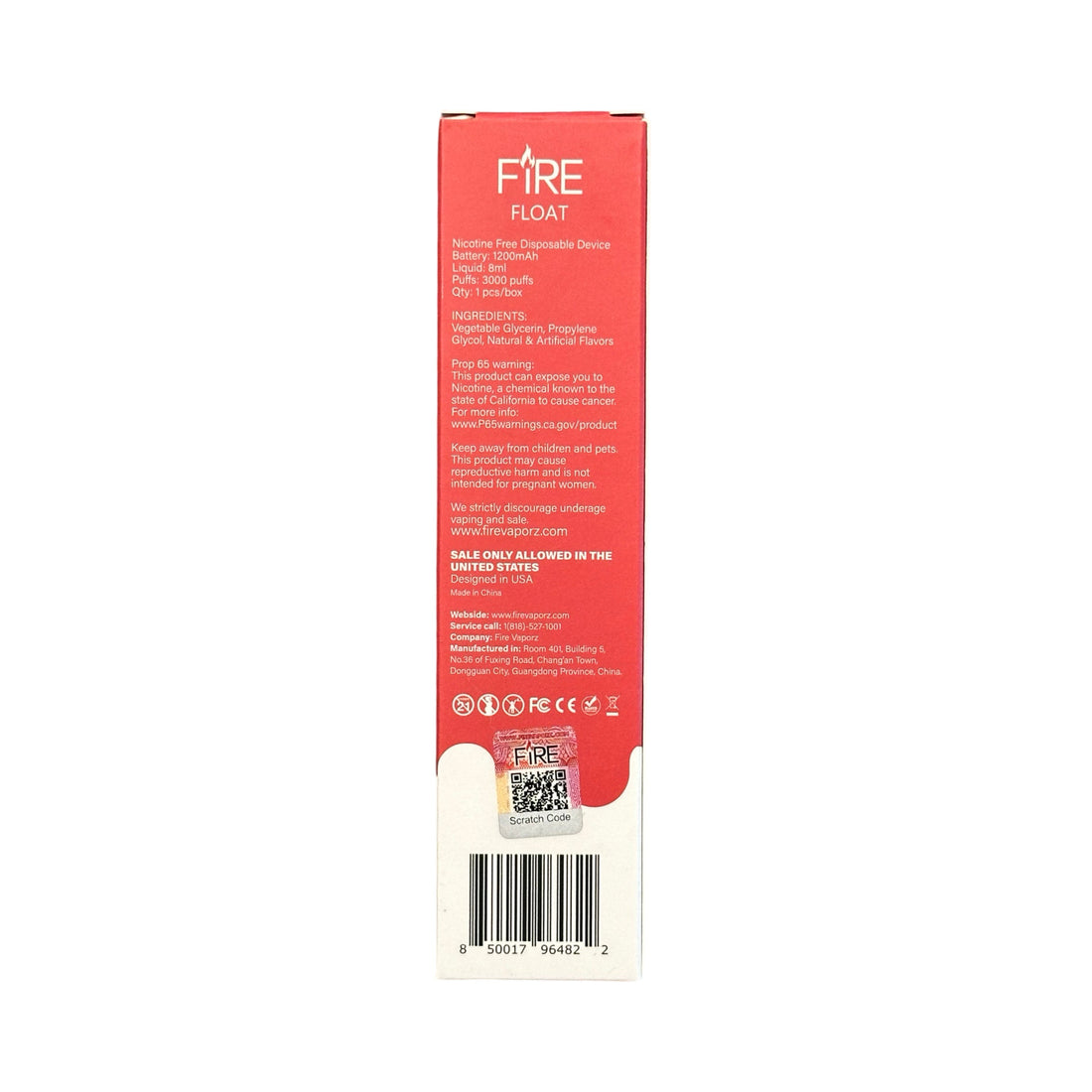 Load image into Gallery viewer, Red Dragon - Fire Float 3000 - Zero Nicotine
