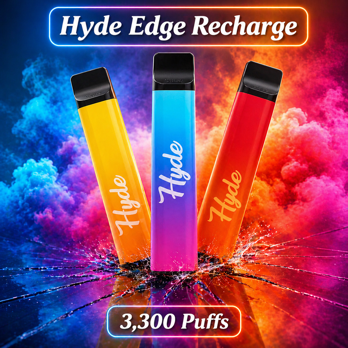 hyde edge vape Recharge Flavor:Simply Mint FULL PRICE Smoke Unlimited (midway food)