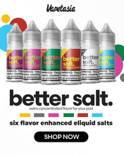 Laden Sie das Bild in den Galerie-Viewer, Better Salt E-Liquid 30ml
