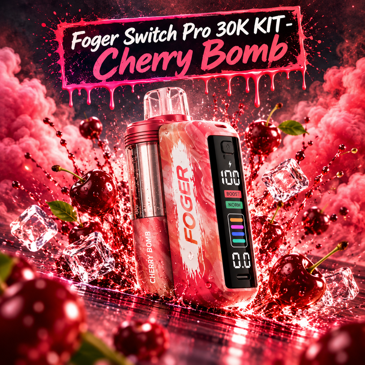 Kit Foger Switch Pro 30K - Cherry Bomb