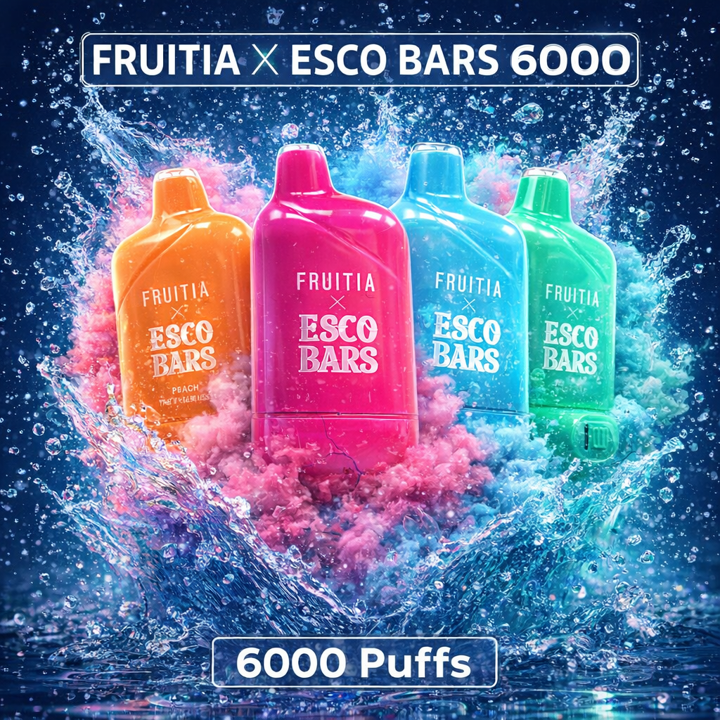 Načítajte obrázok do galérie, Fruitia X Esco Bars 6000
