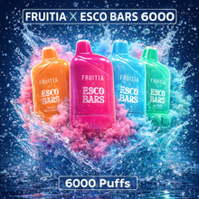 Cargue la imagen en el visor de la Galería, Fruitia X Esco Bars 6000
