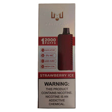 Laad de afbeelding in de galerijkijker, Strawberry Ice - Milli Bar 12000
