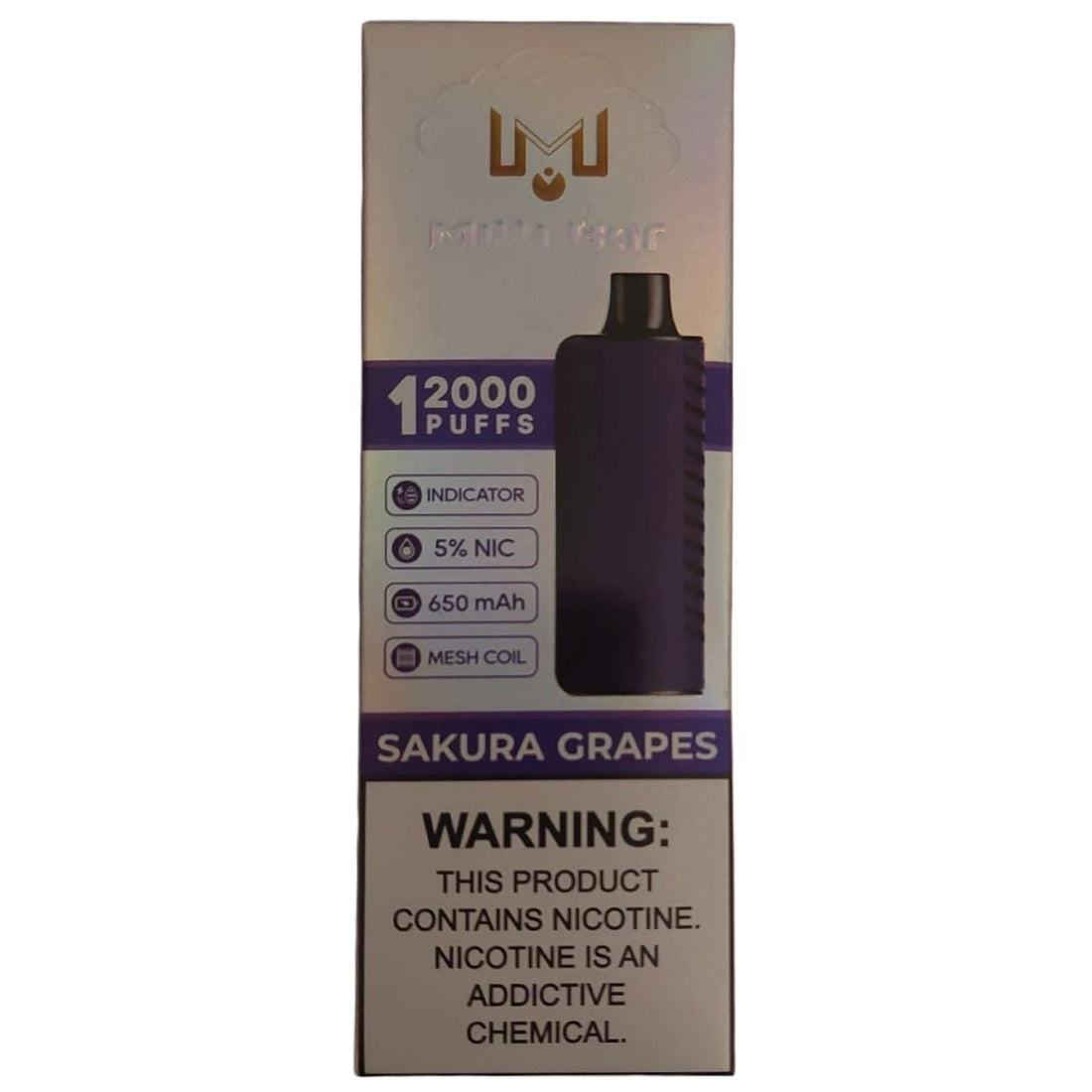 Load image into Gallery viewer, Sakura Grapes - Milli Bar 12000
