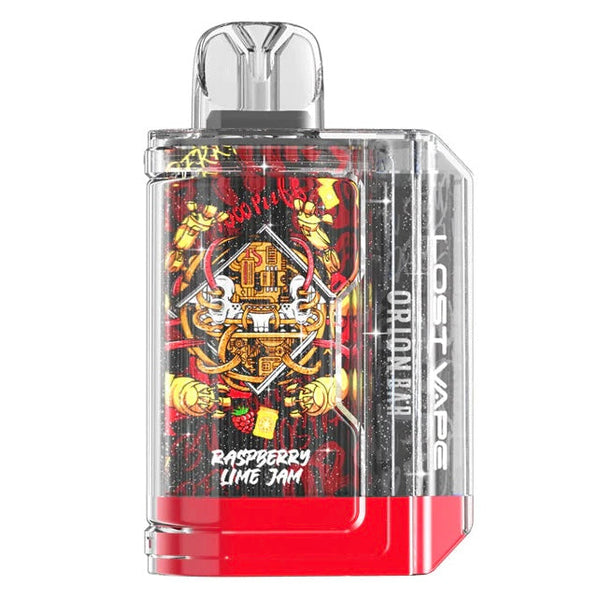 Dżem malinowo-limonkowy - Orion Bar 7500 - Big Puff Vapes