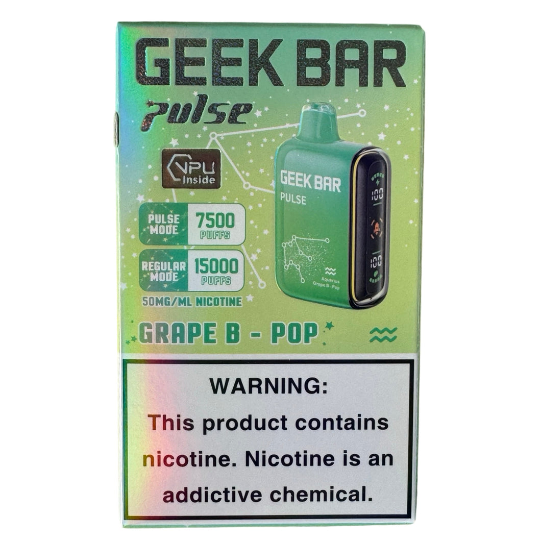 Grape B. Pop — Geek Bar Pulse 15000