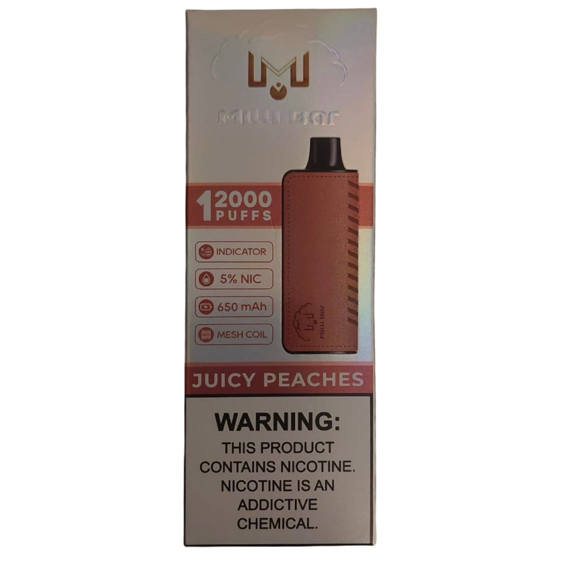Load image into Gallery viewer, Juicy Peaches - Milli Bar 12000
