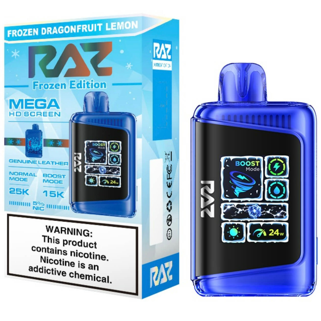 Frozen Dragonfruit Lemon - RAZ DC25000 Vape Experience Frozen Dragonfruit Lemon - RAZ DC25000 Vape Experience