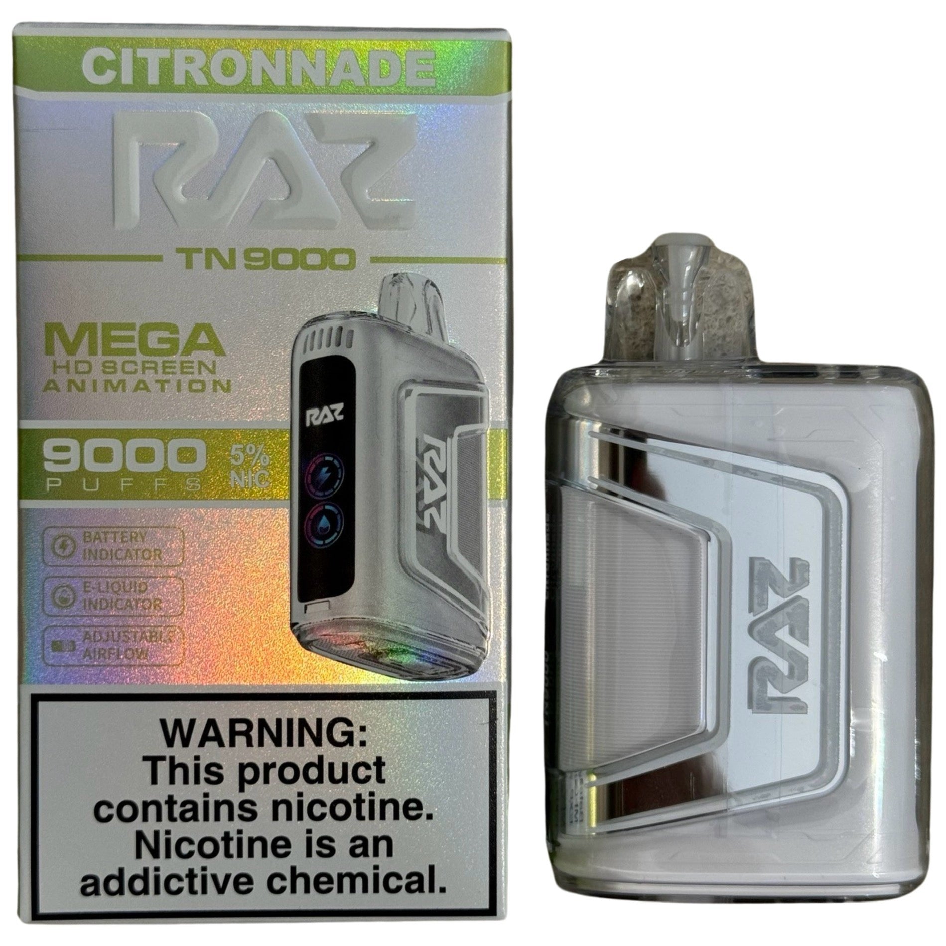 Citronnade - RAZ TN9000 | 9000 Puffs | Disposable Vape Citronnade - RAZ TN9000 | 9000 Puffs | Disposable Vape