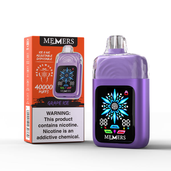 Grape Ice - Memerji - Wukong V40K - 40K Vapes