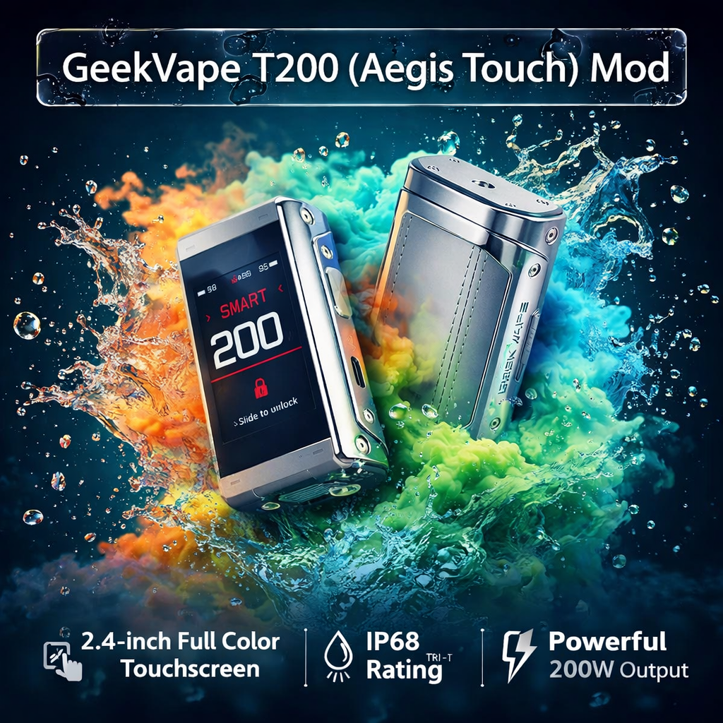 Load image into Gallery viewer, GeekVape T200 (Aegis Touch) Mod
