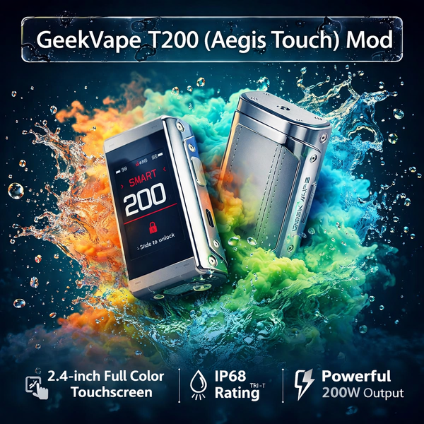 GeekVape T200 (Aegis Touch) Mod - Vape Mods