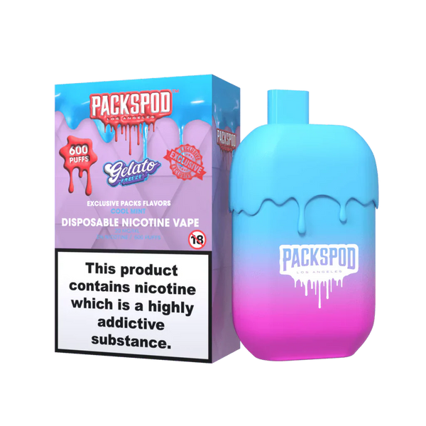 Gelato Freeze — Packwoods Packspod 5000 - Дешёвые одноразовые вейпы до 10 долларов