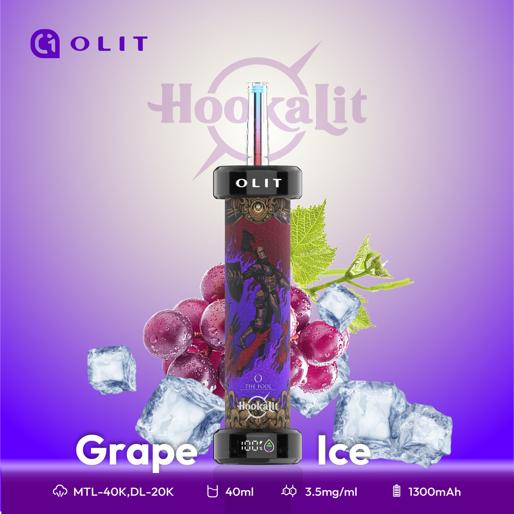 Grape Ice - Olit 40K Hookah