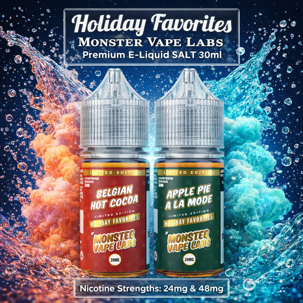 Holiday Favorites Monster Vape Labs Premium E-Liquid SALT 30ml - Müüjad