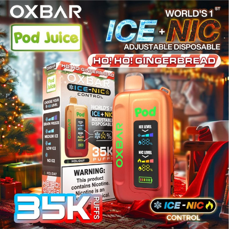 OXBAR x Pod Juice ICE-NIC 35K