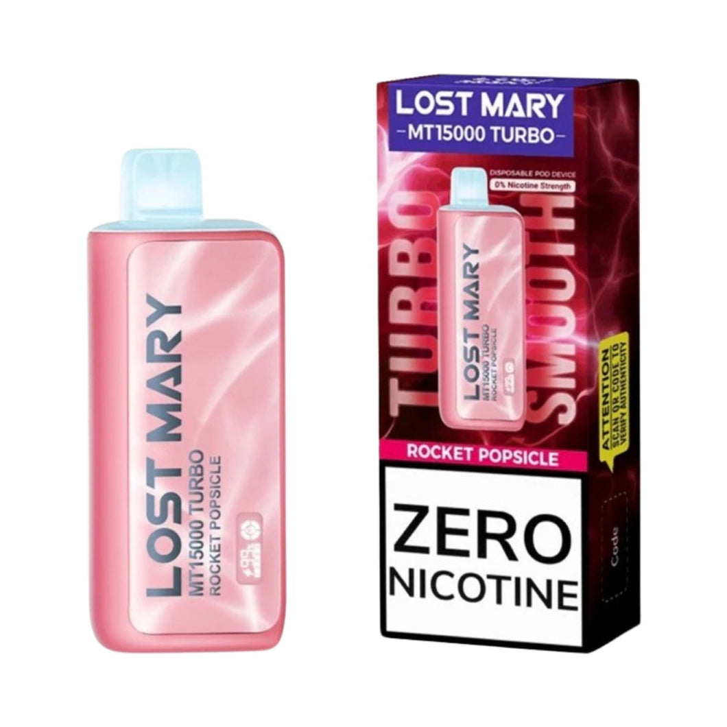 Rocket Popsicle - Lost Mary MT15000 - Zero Nicotine Vape Rocket Popsicle - Lost Mary MT15000 - Zero Nicotine Vape