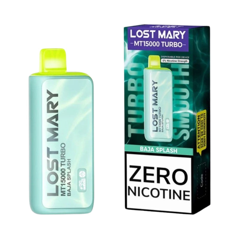 Baja Splash - Lost Mary MT15000 - Zero Nicotine Vape Delight Baja Splash - Lost Mary MT15000 - Zero Nicotine Vape Delight