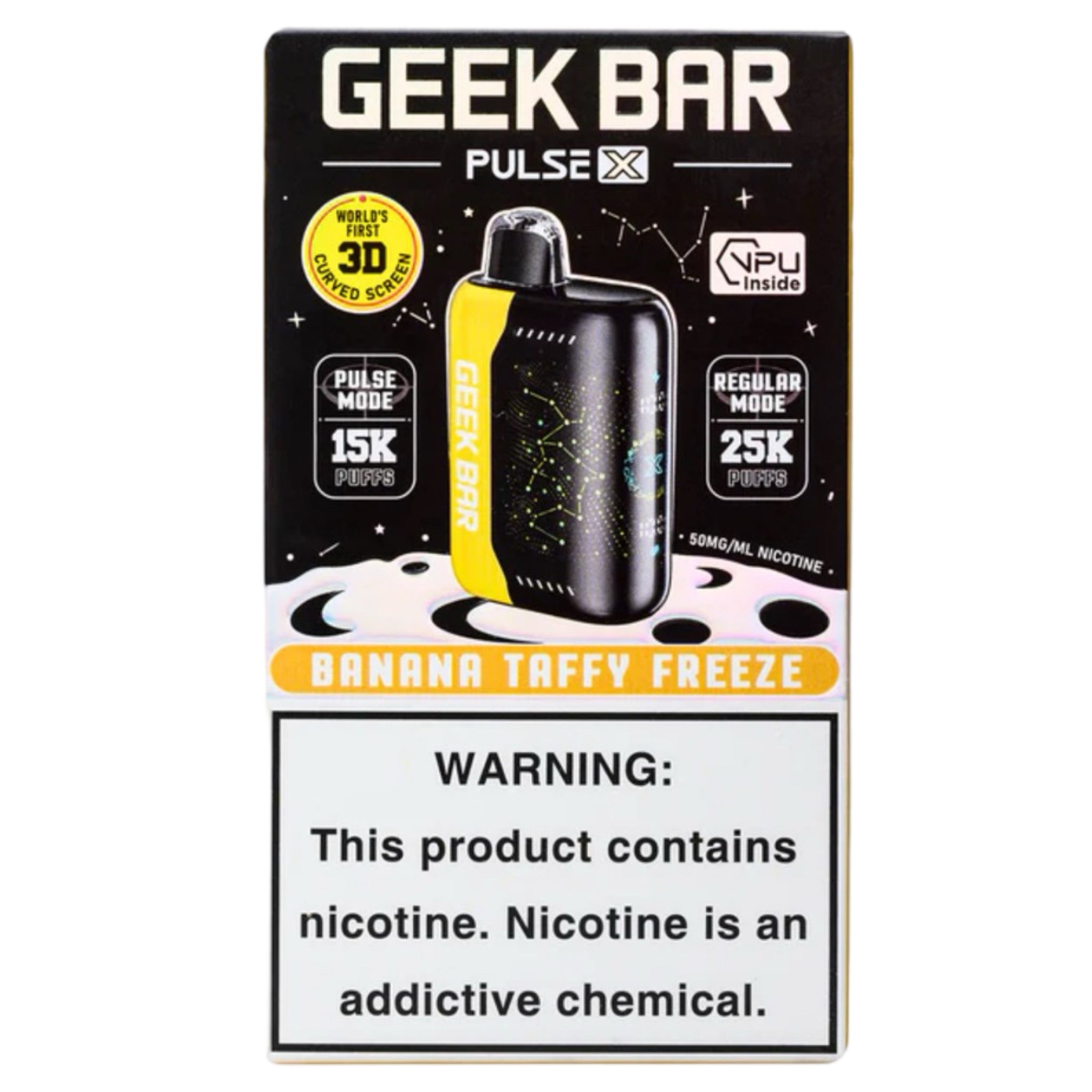 Geek Bar Vape Banana Banana Taffy Freeze Geek Bar Vape Banana Banana Taffy Freeze