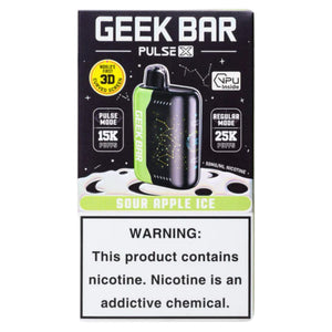 Sour Apple Ice | Disposable Vape Geek Bar Pulse X 25000 Sour Apple Ice | Disposable Vape Geek Bar Pulse X 25000