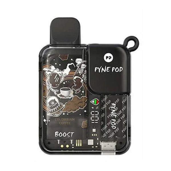Kolumbijska Kawa - Pyne Pod Boost 8500 - 8500 Puff Vapes