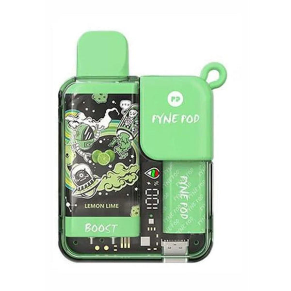 Cytryna Limonka - Pyne Pod Boost 8500 - 8500 Puff Vapes