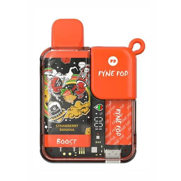 Truskawka Banan - Pyne Pod Boost 8500 - 8500 Puff Vapes
