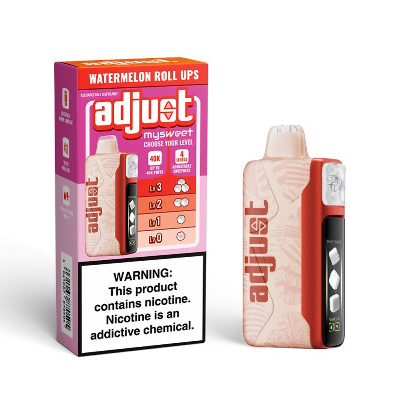Watermelon Roll Ups | Disposable Vape MySweet 40K Watermelon Roll Ups | Disposable Vape MySweet 40K