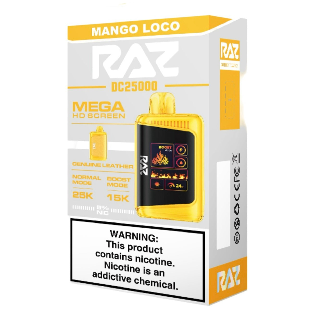 Mango Loco - RAZ DC25000: Flavorful Vaping Experience Mango Loco - RAZ DC25000: Flavorful Vaping Experience