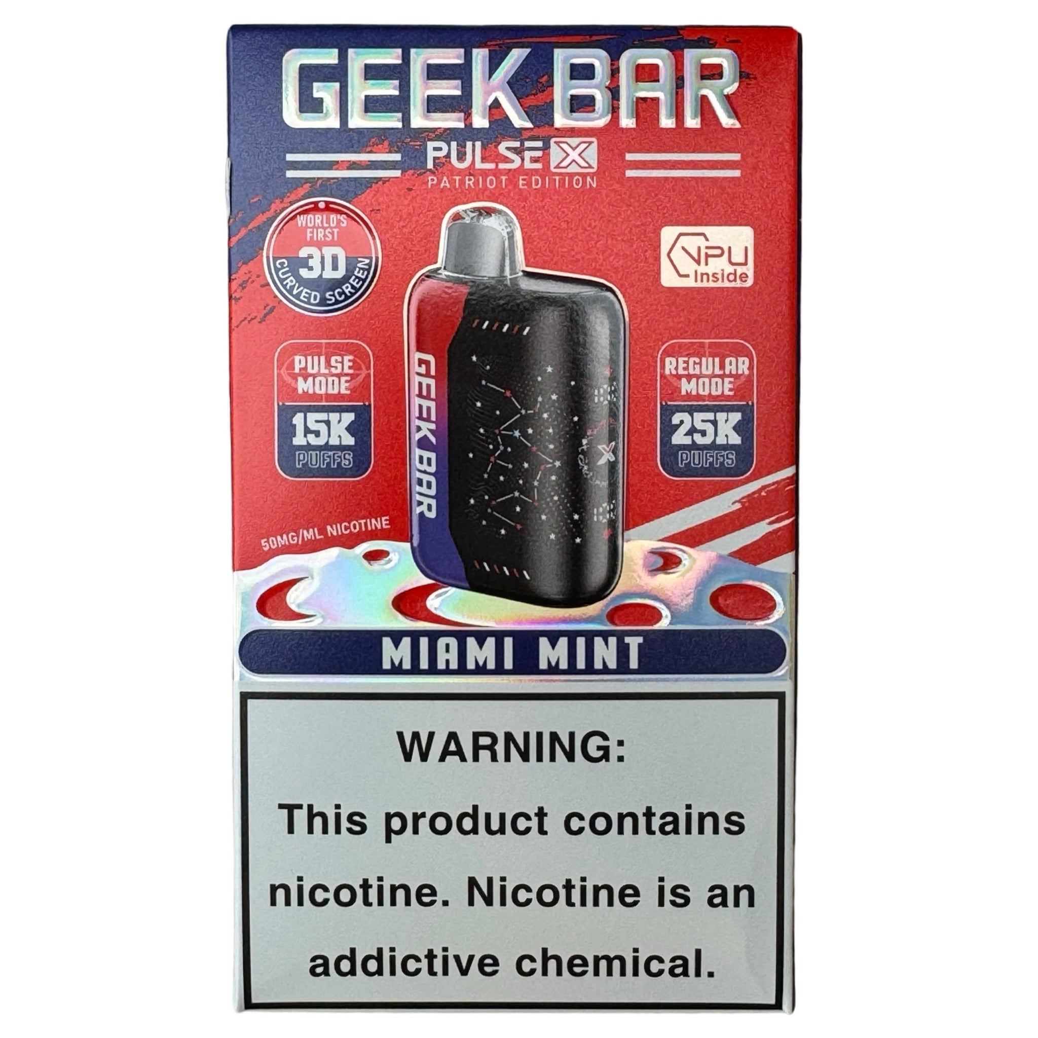 Miami Mint - Geek Bar Pulse X 25000 | Disposable Vape Geek Bar Miami Mint - Geek Bar Pulse X 25000 | Disposable Vape Geek Bar