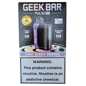 Lime Berry Orange Vape | Disposable Device Geek Bar Pulse Lime Berry Orange Vape | Disposable Device Geek Bar Pulse