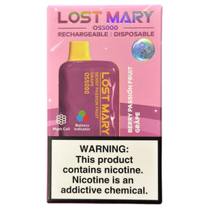 Berry Passion Fruit Grape — Lost Mary OS5000