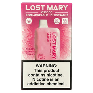 Duo Glace Cerise Banane - Lost Mary OS5000