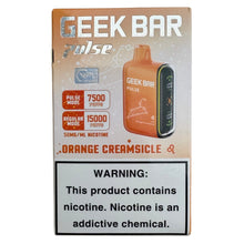 Laadige pilt galerii vaatajasse, Orange Creamsicle – Geek Bar Pulse 15000
