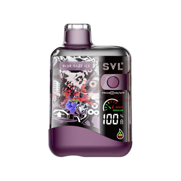 Blue Razz Ice - SVL BX12000 - 12K Vapes