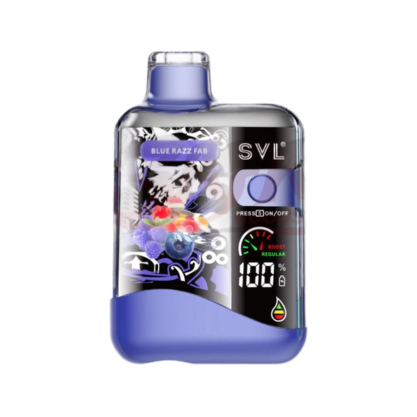 Blue Razz Fab - SVL BX12000 - 12K Vapes