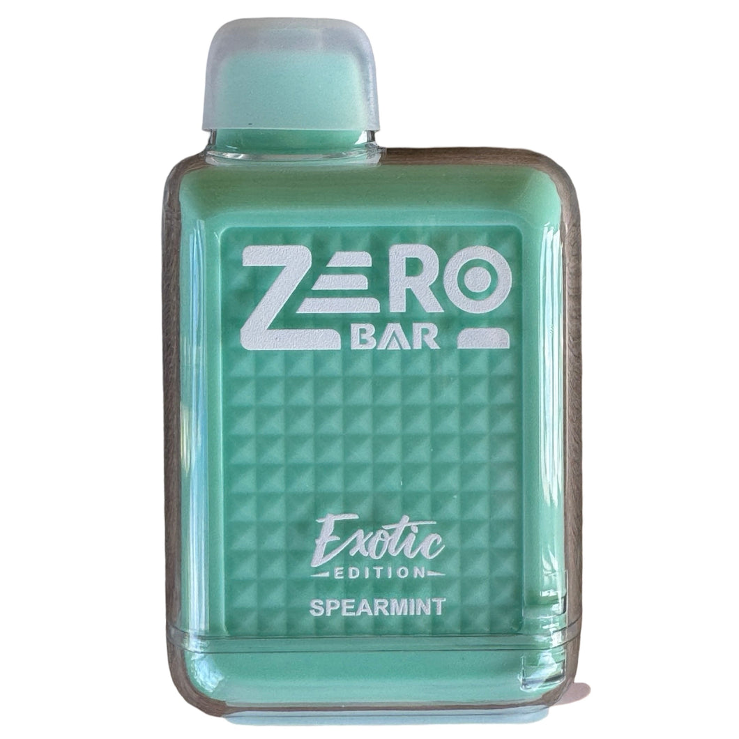 Menthe verte - Zero Bar - Édition Exotique - Zéro Nicotine