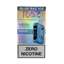 Kép betöltése a Galérianézegetőbe, Blue Raz Ice - RAZ TN9000 - Zero Nikotin
